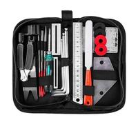 Guitar Care Measuring Tool Setup Kit - Guitar Repairing Tools Kit with Files | Imstrument Accessories with Carry Bag for Acoustic Guitars, Electric Guitarz, Guitarz Players