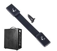 Guitar Case Handle Replacement - Speaker Box Handle, Soft Faux Leather Buckle, Hardware Strap Tool Case Ĥandle Accessory Kit, Includes 2 Screws For Guitar Violin Carrying Replacement and Repair