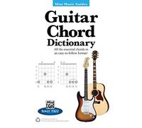 Mini Music Guides Guitar Chord Dictionary by Other Alfred Music Other Alfred Music (Auteur)