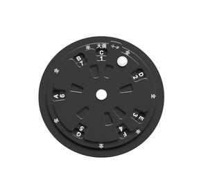 Guitar Chord Wheels Music Fifths Wheel Melody Tool Guitar Chords Music Disc for Piano Guitar Learning Tool