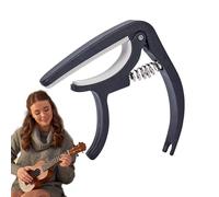 Guitar Clamp - Ukulele Tuning Capo, Spring Action Grabber multifonctionnel, pince de guitare portable pour guitare folk, guitare classique, guitare électrique