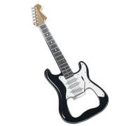 Guitar Classic Black Ouvre-Bouteille électrique pour Guitare électrique avec Aimant en Noir