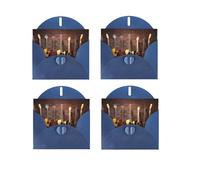 Guitar Collection Carte de vœux en papier nacré avec impression horizontale sur un seul côté pour anniversaire, Halloween, Noël, Halloween, fête d'anniversaire