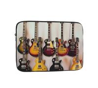 Guitar Collection Housse pour ordinateur portable, protection compacte et portable pour appareils de 15", tablette, travail, voyage et utilisation au bureau