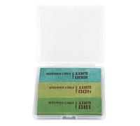 Guitar Fret Eraser & Polishing Blocks | 3PCS Rubber Abrasive Kit for Oxidation Removal/Neck Care/String Polishing | Sturdy Guitar Care Tools for Electric & Acoustic