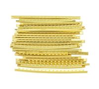 Guitar Frets, Pack of 48 Electric Guitar 2.7mm 24 Frets Fretwire Guitarfret Wires for Electric Guitarbass Guitarfingerboard Replacement
