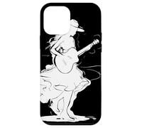 Guitar Girl Musician Coque pour iPhone 12 Mini