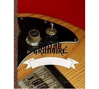 Guitar Grimoire: 200 Blank Guitar Manuscript Tab Sheets With Chord Boxes