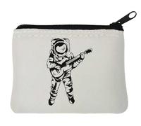 Guitar Guy Pochette en néoprène Motif astronaute Blanc 10 x 11 cm, blanc, Taille unique