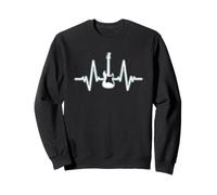 Guitar Heartbeat - Rhythm of Life Design Sweatshirt