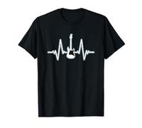 Guitar Heartbeat - Rhythm of Life Design T-Shirt