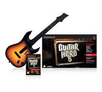 Guitar Hero 5 + guitare Playstation 2 PS2 G