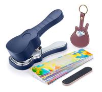 Guitar Hole Puncher, DIY Guitar Pick Punch Tool Kit, Custom Plectrum Maker for Guitar Players