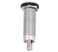 Guitar Jack -plug -plug -Socket -premium -pin -pin -pin -exacil Connexion -Réduire le Bruit et Améliore les performances de Elektroreai et Basses -facile à installer -Strong et Durable (ARGENT)