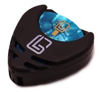 Guitar Lab - Support pour Médiators Guitare - 10 Médiators GRATUITS, Porte Médiators à Ressort, En Celluloïd pour Guitare Electrique, Basse, Acoustique, Ukulélé, Support Adhésif, 0.46mm 0.71mm 0.96mm