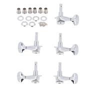 Guitar Locking Tuner 6PCS Set, 3L3R, 1:21 Gear Ratio, Alloy Steel, Machine Head Pegs - Précision et Stabilité, Engrenages Robustes, Installation Facile pour Guitaristes