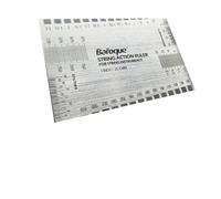 Guitar Luthier Règle pratique en acier inoxydable pour des mesures précises