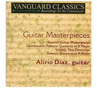 Guitar Masterpieces : Oeuvres De Mudarra, Sanz, D. Scarlatti, Sor, Tarrega, Torroba, De La Maza, Villa Lobos, De Falla, Rodrigo, Vivaldi Et Kohaut