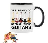 Guitar Piano Coffee Mug,tasse À Café Avec Guitare Et Piano,tasse À Café Musicale En Céramique,tasses À Thé Musicales,guitar Piano Coffee Mug,tasse De Voyage Violon,tasse À Café Avec Guitare Et Piano