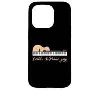 Guitar&Piano Guy Guitariste drôle Femmes Hommes Lover Musique Coque pour iPhone 15 Pro