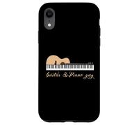Guitar&Piano Guy Guitariste drôle Femmes Hommes Lover Musique Coque pour iPhone XR