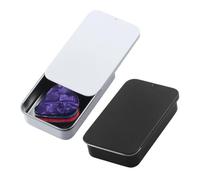 Guitar Pick Box Metal Storage Cases with Plectrum Acoustic Guitar Pick Case