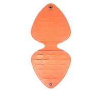 Guitar Pick Case, Acoustic Guitar Picks, Guitar Plectrum Holder, Portable Pu Leather Guitar Pick Holder for Acoustic and Guitar Pick Storage Bag for Bass, Acoustic, and Electric Guitars, marron,