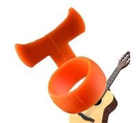Guitar Pick Grip - Support en Silicone Antidérapant pour Picks, Ergonomique Non -Drop Grip Enhancer | Jeu Sûr Pour Guitares Basses Acoustiques Ukulélé, Texture Collante Pick Accessoire