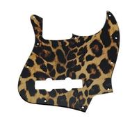 Guitar Pick Guard, Pickguard for basse Jazz. Fleur multicolore en plastique imprimée 3D for cordes USA/Mex 4(Color 2)