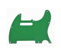 Guitar Pick Guard, Plaque arrière Pickguard for guitare électrique, micro simple à 8 trous, 3 couches, Chrome Beige(10)