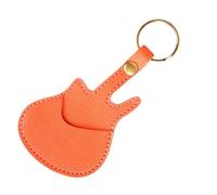 Guitar Pick Holder, Leather Plectrum Bag, Portable Wear Resistant Pick Storage Pouch for Instrument Maintenance, Musicians Guitar Bass Accessories Travel Practice Gig Performance Use 5.28x2.76 Inches