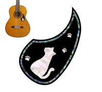 Guitar Pick Protector - Acoustic Guitar Pickguard | Vintage Tearproof Protective Pickguard for Guitar Stage Performance Scratch-Resistant Protective Sticker Anti-Scratch Decal Pick Guard, C, Consulte