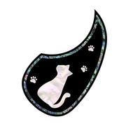 Guitar Pickguard pour guitare acoustique, protection anti-larmes vintage pour la performance de la scène de guitare