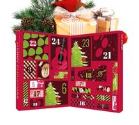 Guitar Picks - 24 Days Advent Calendar, Unique Accessories Collection for Adult, Teen, Music Lover, Bass, Ukulele, Practice Supplies, Christmas Countdown Surprise, Box