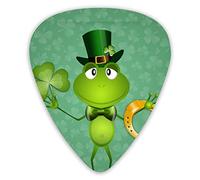 Guitar Picks Green Frog In StPatrick 'S Day Premium Picks Sampler Unique Guitar Gift (12 Count)