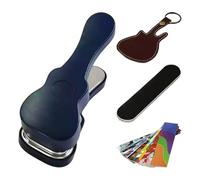 Guitar Picks Punch Instrument Cutting Supplies, 15 x 6 x 4,5 cm, Stable Cutting Precision | Picks Maker Card Cutter | Pour Adults Performers Beginners Home Indoor Outdoor Daily Practice Performance