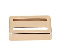 Guitar Pickup Cover Two Slot Metal Guitar Pickup Case Brass Humbucker Cover pour guitares électriques Two Slot Metal Case Brass Electric Guitars(or)