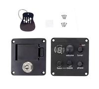 Guitar Pickup ISYS+Equalizers Preamp Systems Acoustic With Tuner Box Accessories Easy To Use Active Equalizer Piezo