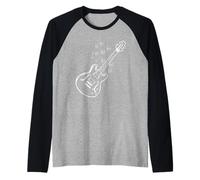 Guitar Player Electric Rock Bass Guitarist Music Life Manche Raglan