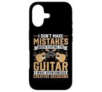 Guitar Player - I Don't Make Mistakes When I Playing Guitar Coque pour iPhone 17