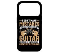 Guitar Player - I Don't Make Mistakes When I Playing Guitar Coque pour iPhone 17 Pro