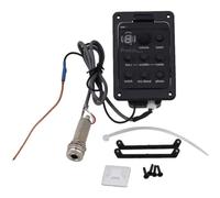 Guitar Preamp Pickup Acoustic Guitar EQ Pickup Digital Display for Acoustic Folk Preamp Tuner