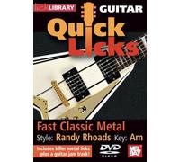Guitar Quick Licks Randy Rhoads Fast Classic Metal