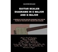 GUITAR SCALES DIAGRAMS IN C MAJOR AND G MAJOR: A Series of Guitar Scales Diagrams That Can Be Played In The Keys of C Major and G Major