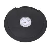 Guitar Soundhole Humidificateur 3 en 1 | Double humidificateur et déshumidificateur pour des Trous de 100 à 103 mm | Rubber - Couvercle de Jante avec réducteur d'humidité / (Black)