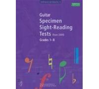 Abrsm guitar specimen sight reading tests: from 2009 (grades 1-8)