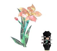 Guitar Sticker Rose - Magnolia Bird Headstock Decal