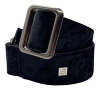 Guitar Strap Get'M Get'M Crushed Velvet Black Sangles et courroies