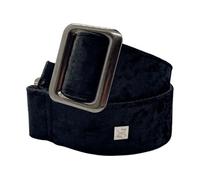 Guitar Strap Get'M Get'M Crushed Velvet Black Sangles et courroies