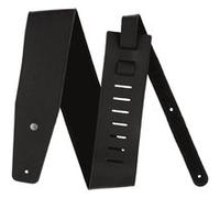 Guitar Strap Jim Dunlop BMF Leather - Triple Black, 3.5 Sangles et courroies